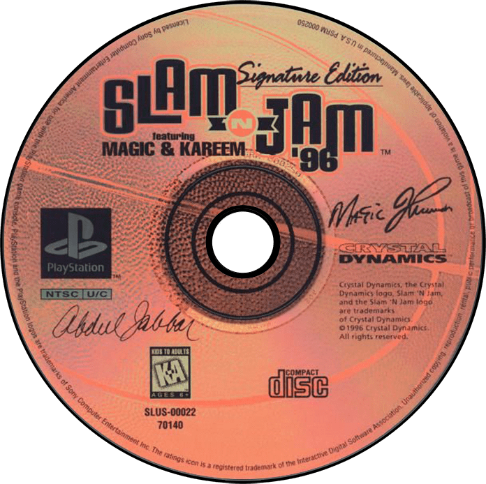 Slam n Jam 96 screenshot 4 for Playstation